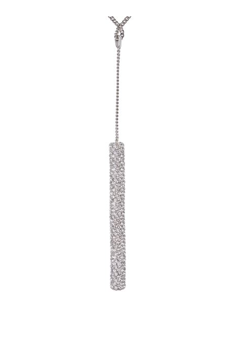 Collana Gioiello a Catena con Fibbia a T in Palladio ALEXANDER MCQUEEN | 812088-J161N1021